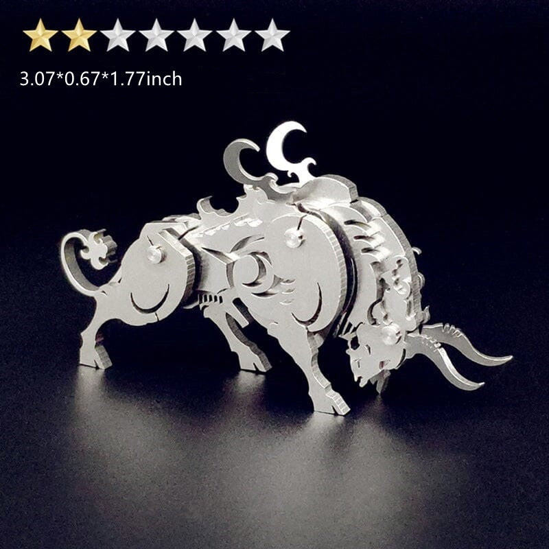 Unique 3D Metal Brain Teaser