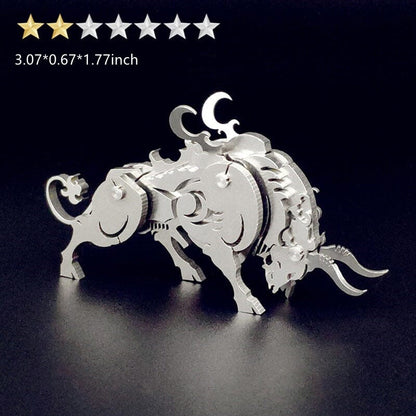 Unique 3D Metal Brain Teaser