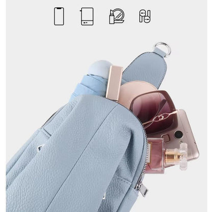 Chic Mini Leather Crossbody Purse for Women