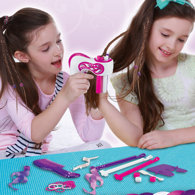 Easy Kids Hair Braider Kit with Beads & Accessories