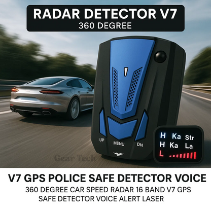 Advanced UK Speed Camera Detector with Long Range Alert
