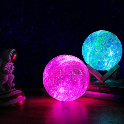 Fesara Moonbright Lamp - Soft Glow Starry Night Light