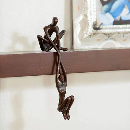 Romantic Couple Figurine Home Decor Sculpture