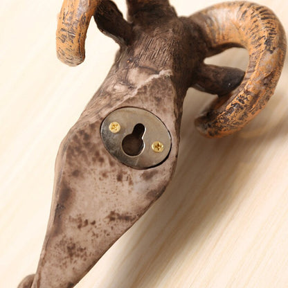 Rustic Wood Animal Wall Mount Coat Hooks