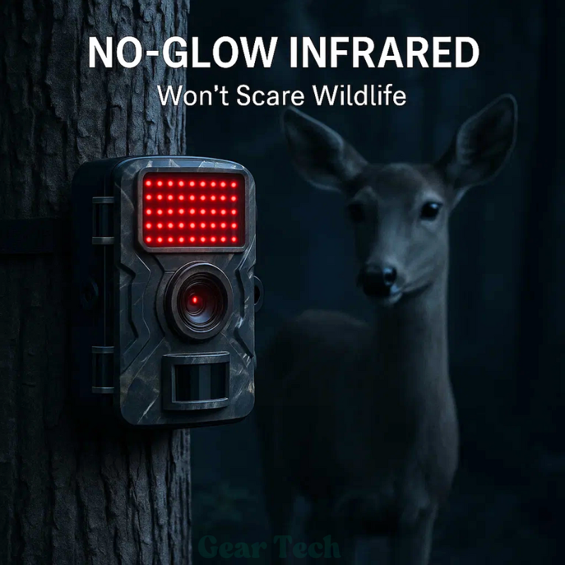Motion Activated Night Vision Game Camera