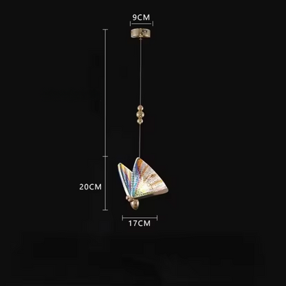 Stylish Butterfly LED Hanging Light Fixture