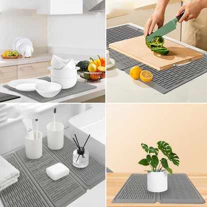 Soft Folding Bathroom Drain Mat