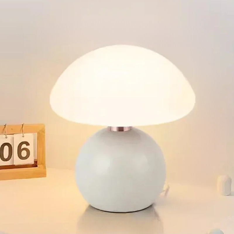 Soft Cream Table Lamp – Warm Home Lighting