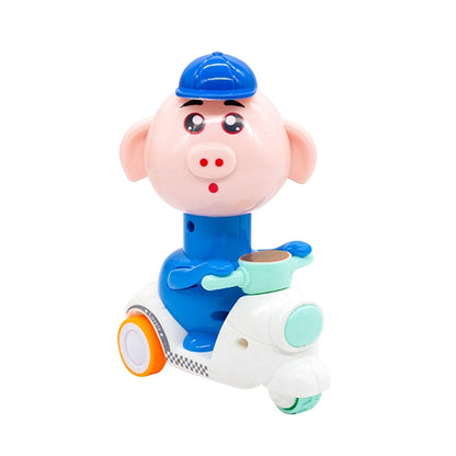 Fun Motorbike Animal Toy Figures
