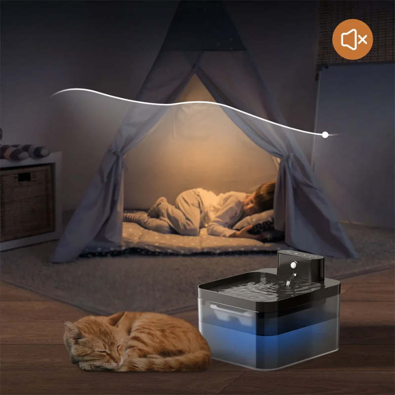 Automatic Pet Water Fountain with Sensor