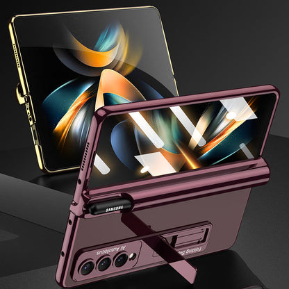 Flexible Samsung Fold Phone Case with Screen Protector