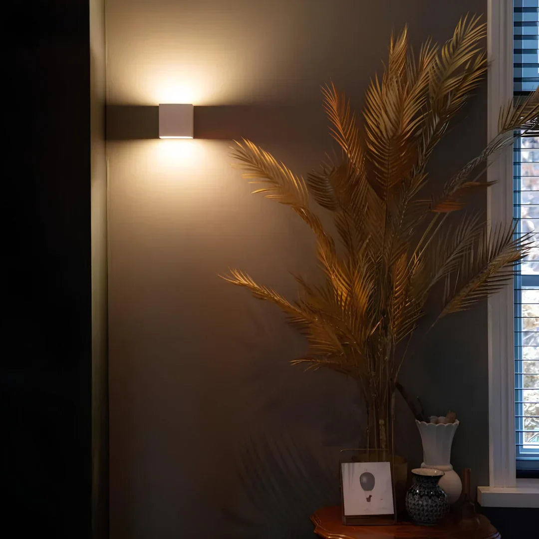 Smart Motion Sensor LED Wall Lamp Warm White Light