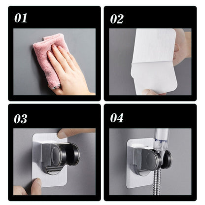 Easy Install Shower Head Holder