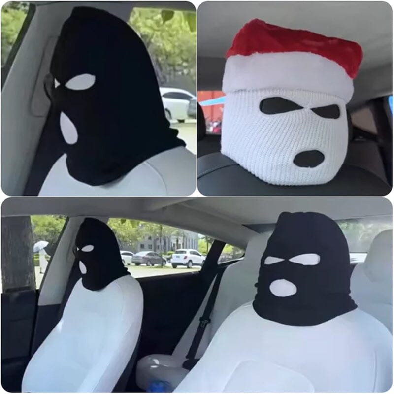 Customizable Humorous Car Headrest Hat