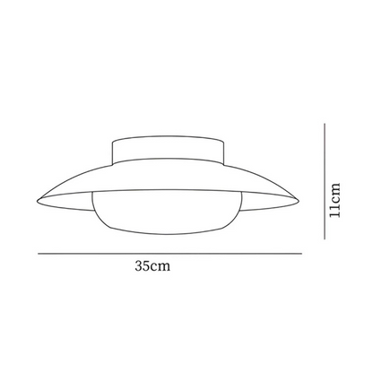 Cream Modern Dining Pendant Light