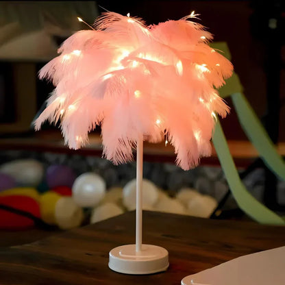 Tropical Palm Tree Table Lamp