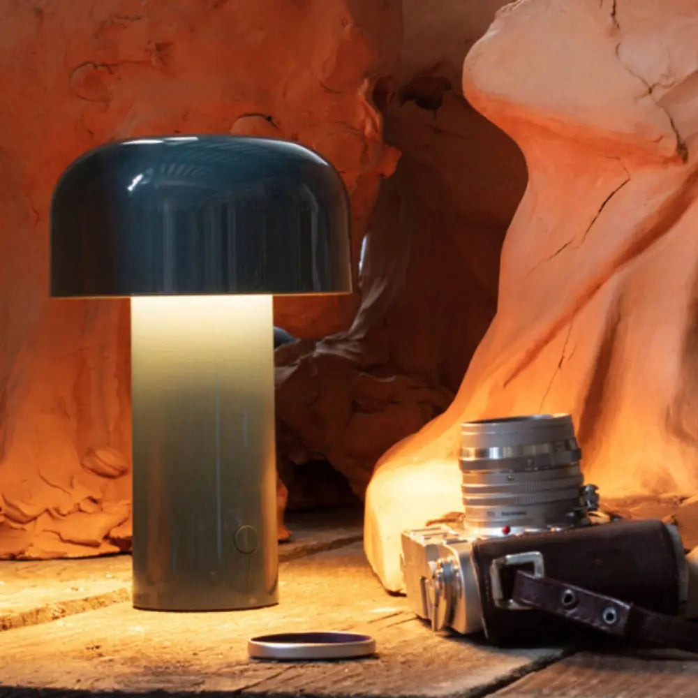 Warm Ambient Mushroom Desk Lamp
