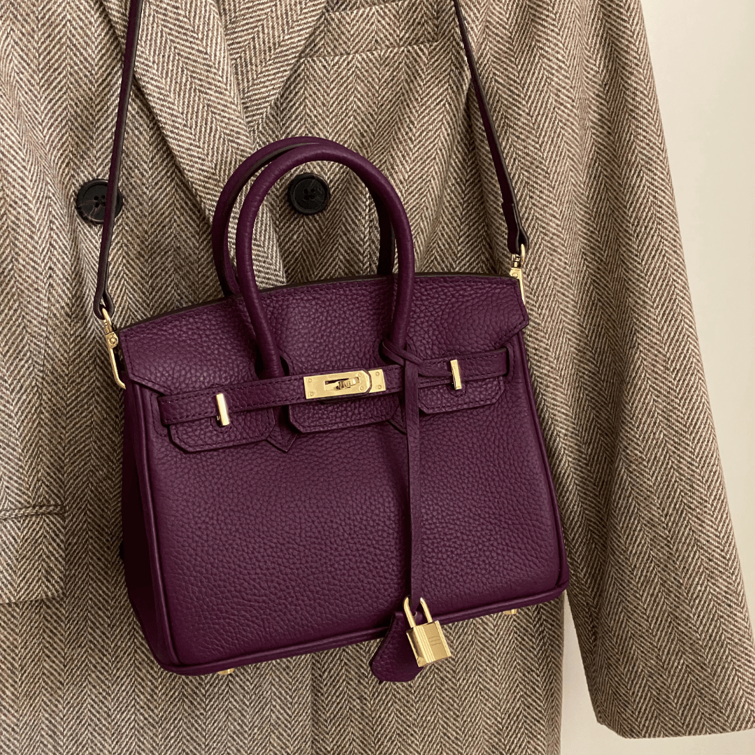 Classic Genuine Leather Tote Bag for Women