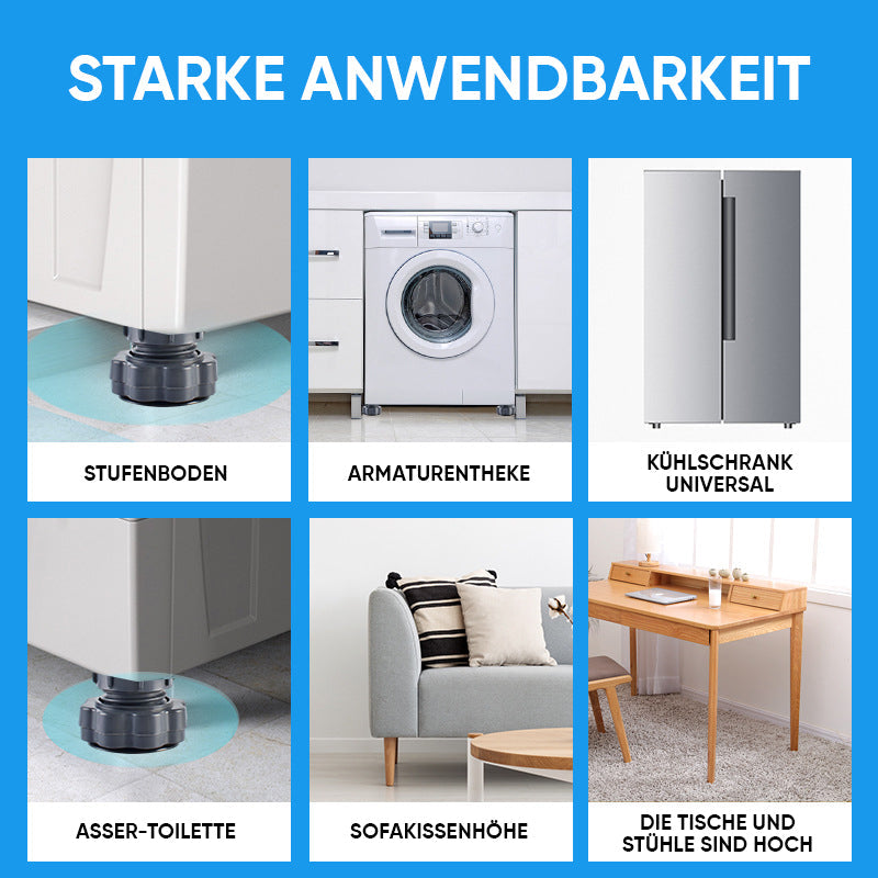 Portable 4 Piece Adjustable Washer Stand
