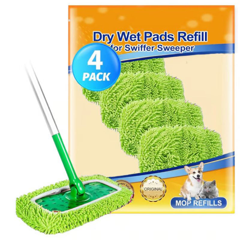 Washable Microfiber Mop Pad - Fesara