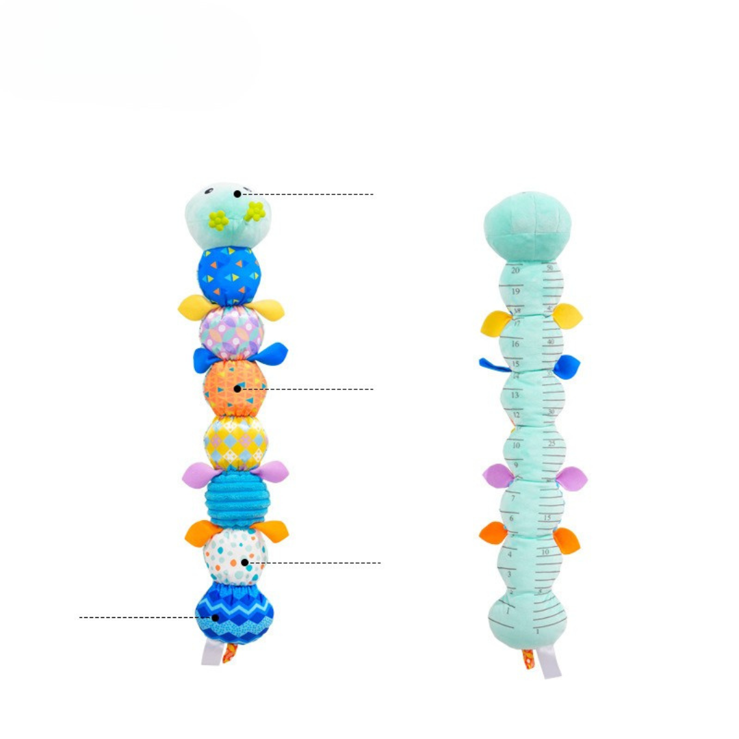Colorful Plush Musical Caterpillar Toy