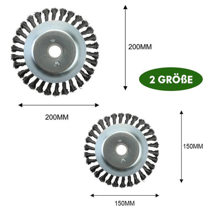 Heavy Duty Round Wire Brush Cutter Tool