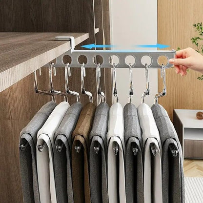 Space Saving Foldable Clothing Rack