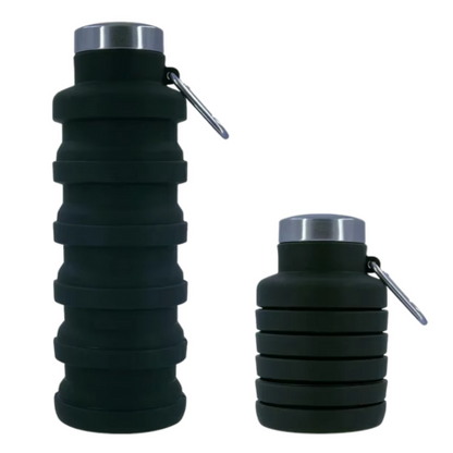 Compact Foldable Silicone Water Bottle