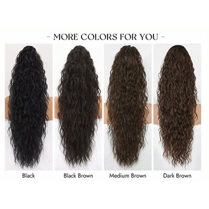Natural Wave Ponytail Hair Wig
