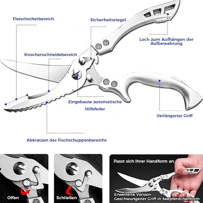 Durable Medical Bone Cutting Scissors Stainless Steel