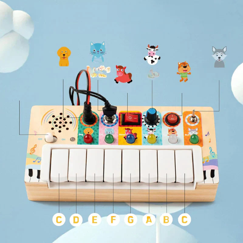 Natural Wooden Educational Toy for Kids