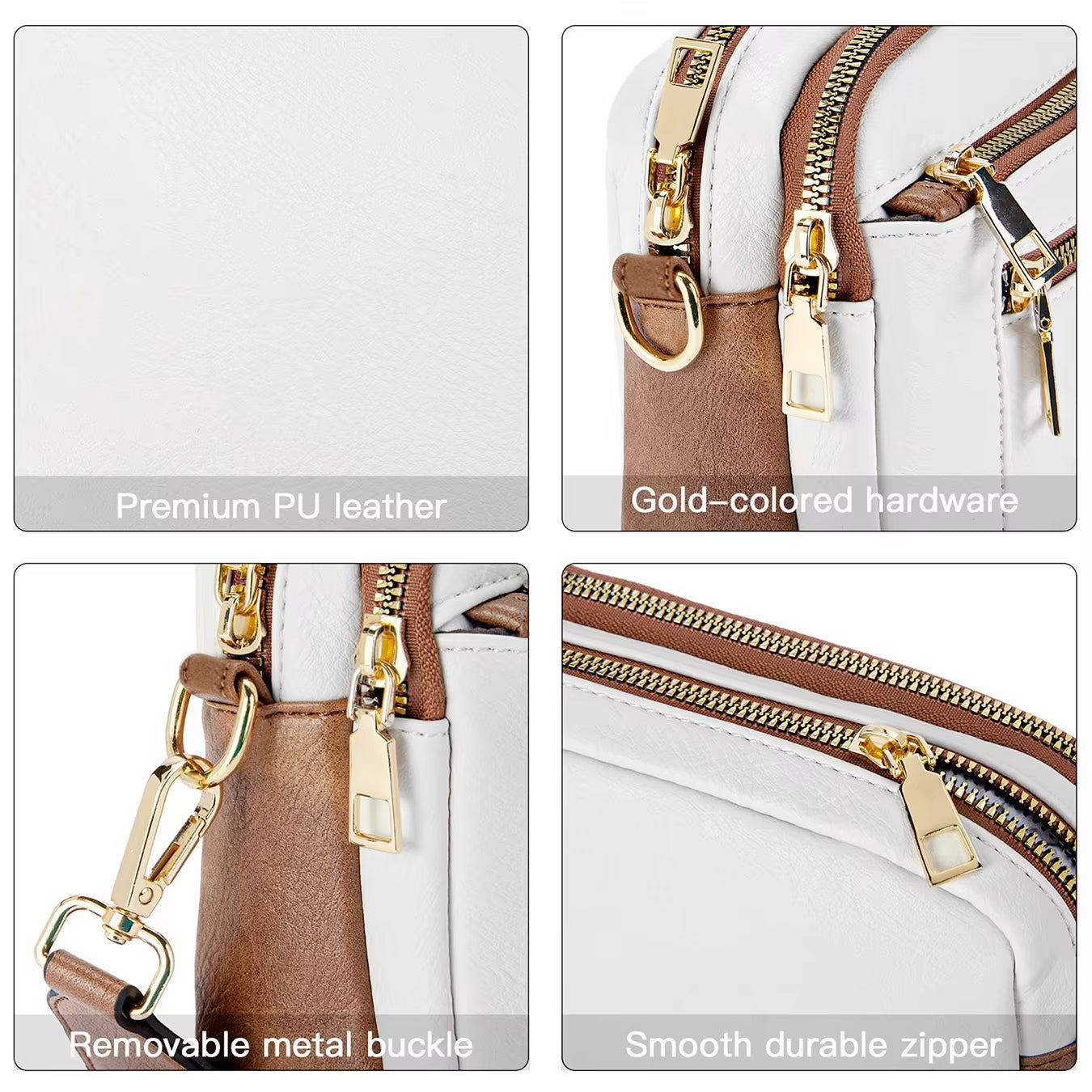 Versatile Ladies Crossbody Bag with Adjustable Strap