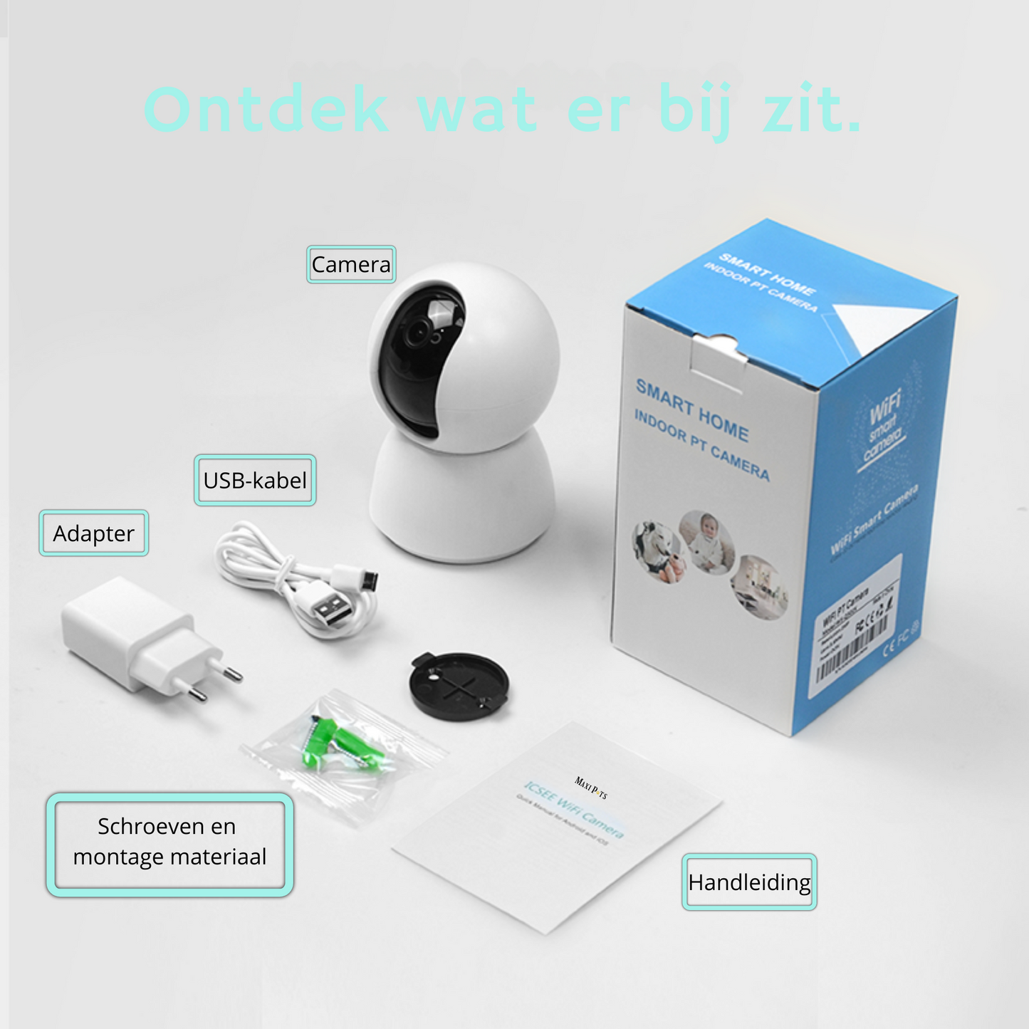 Wi-Fi Pet Monitoring Smart Camera