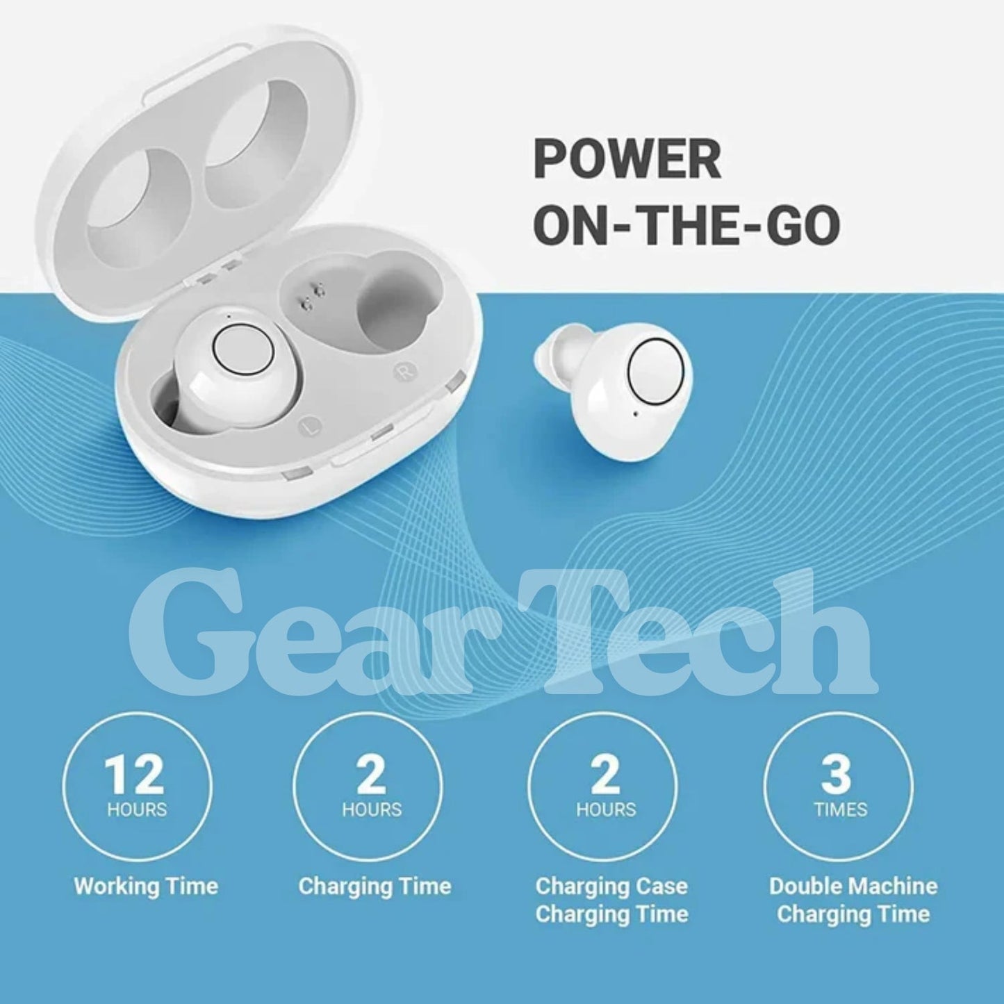 Wireless Rechargeable Hearing Aids for Adults