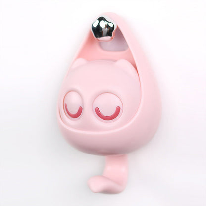 Adorable Smiling Cat Wall Hooks