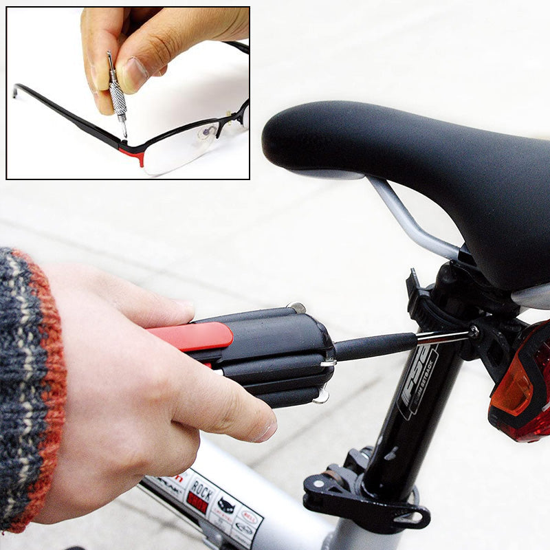 Multi Tool Screwdriver with LED Light