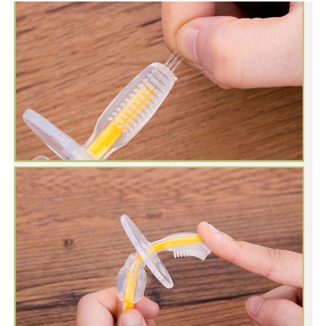 Soft Baby Toothbrush for Gentle Dental Cleaning