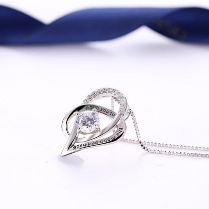 Personalized Heart Mom Necklace