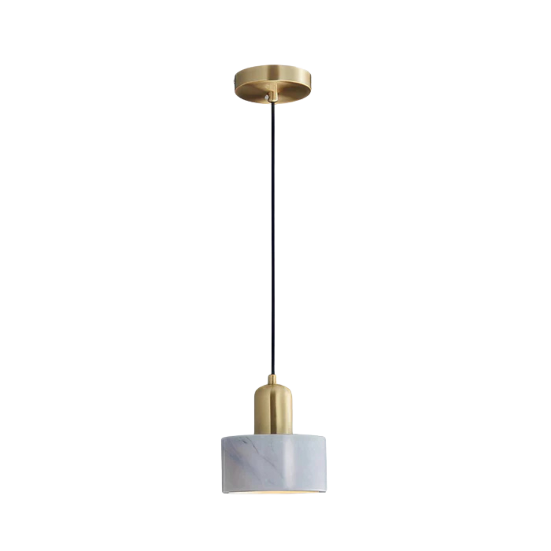 Elegant Gold Tone Hanging Pendant Light