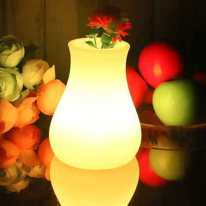 Beautiful Floral Glass Vase