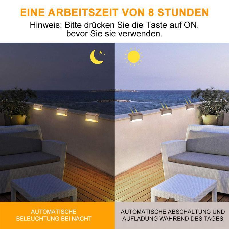 Waterproof Outdoor Solar Powered Garden Lamp