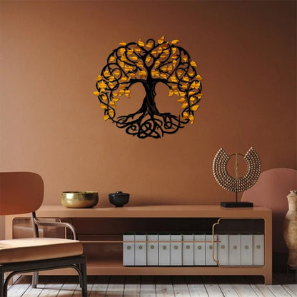 Nature Inspired Metal Tree Decoration
