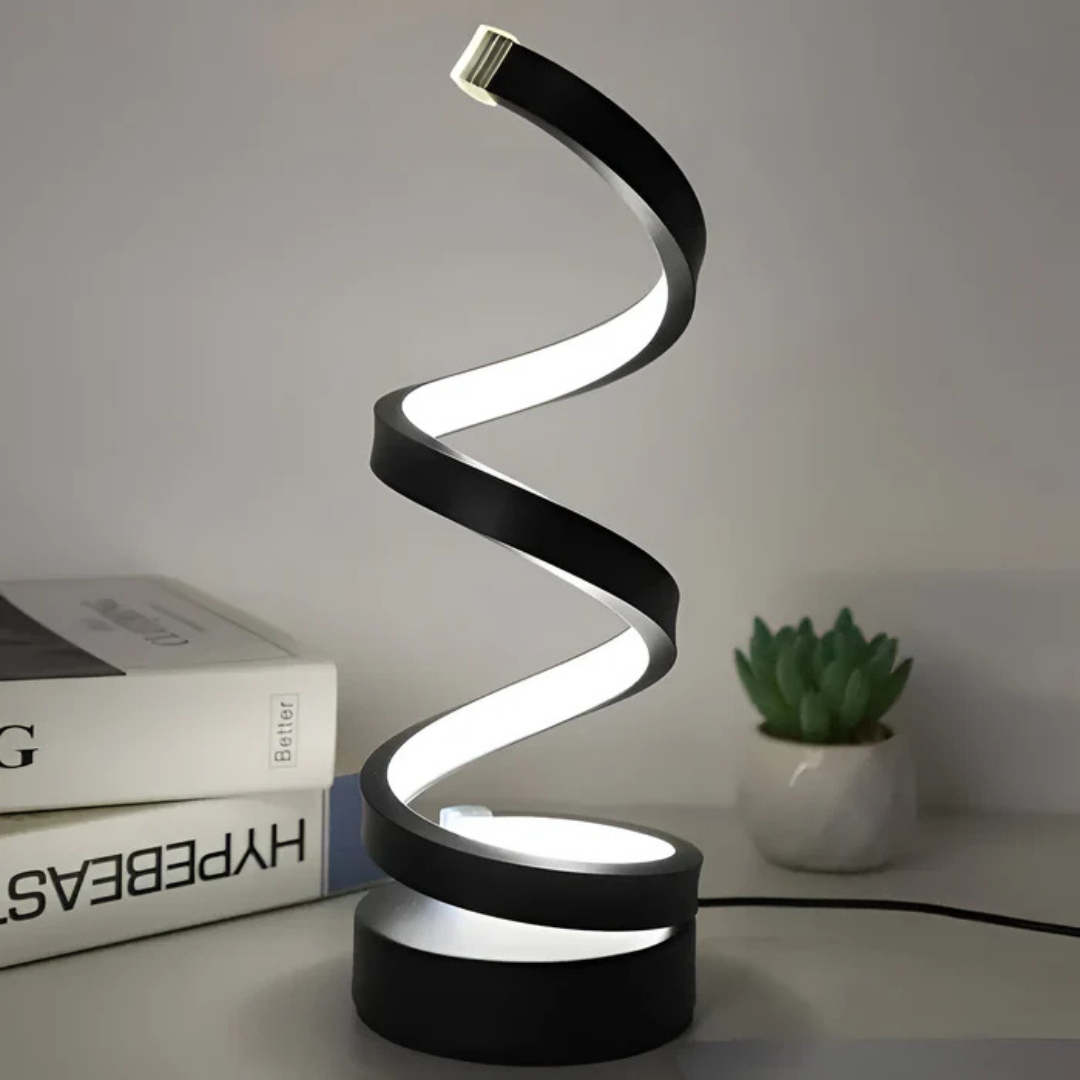 Stylish Spiral LED Desk Lamp