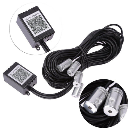 Colorful 5in1 RGB LED Car Interior Lighting Kit