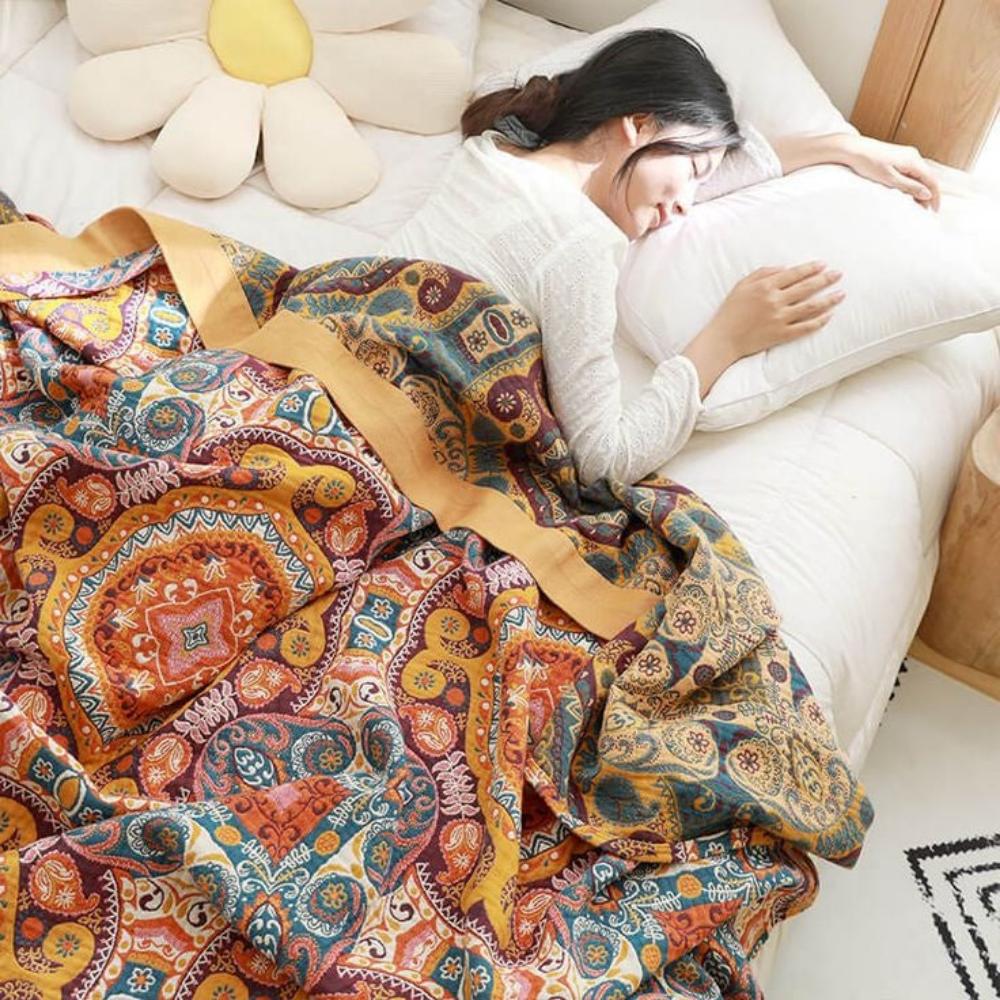 Soft Reversible Blanket for Year Round Comfort