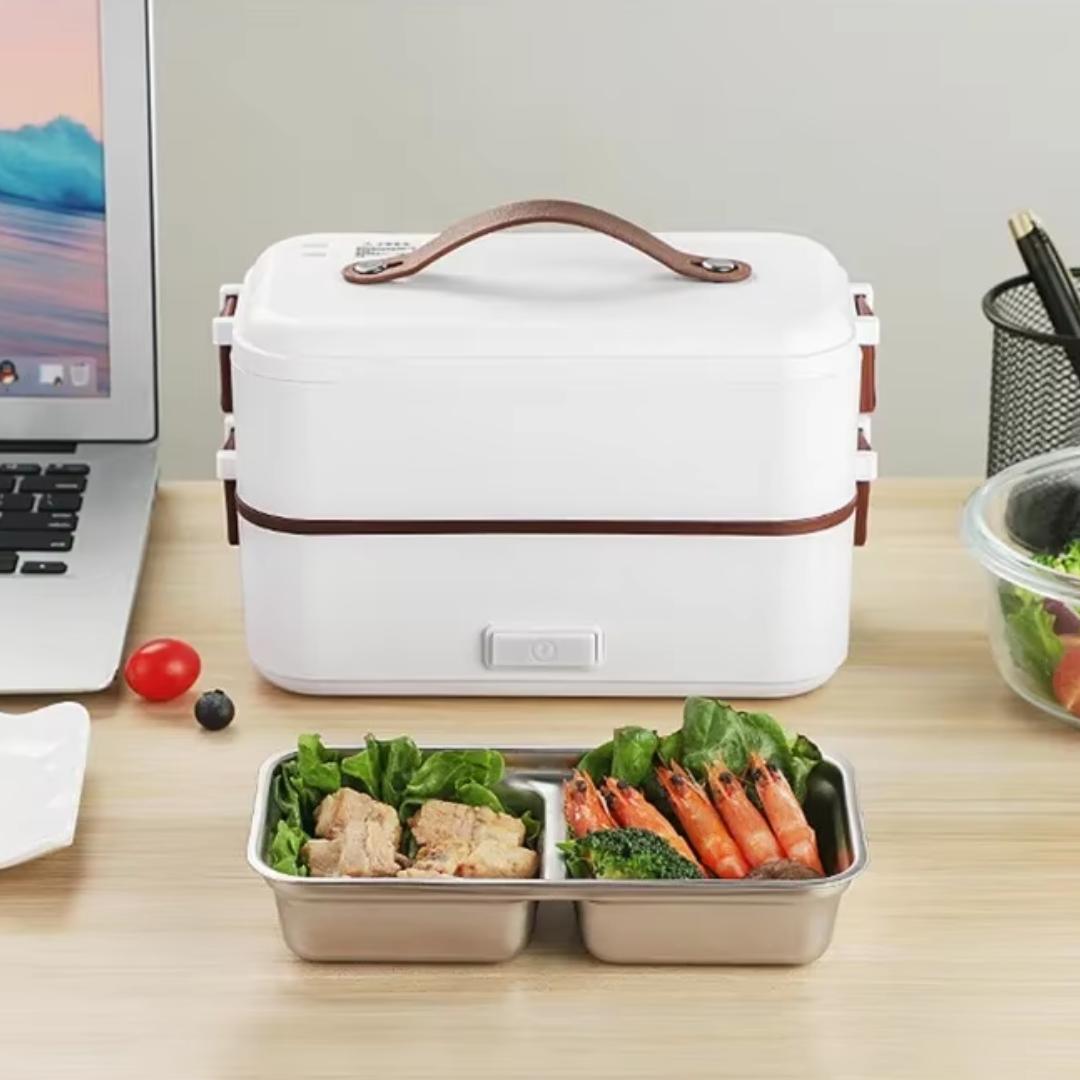 Insulated Electric Lunch Box - Compact Meal Heater - Fesara