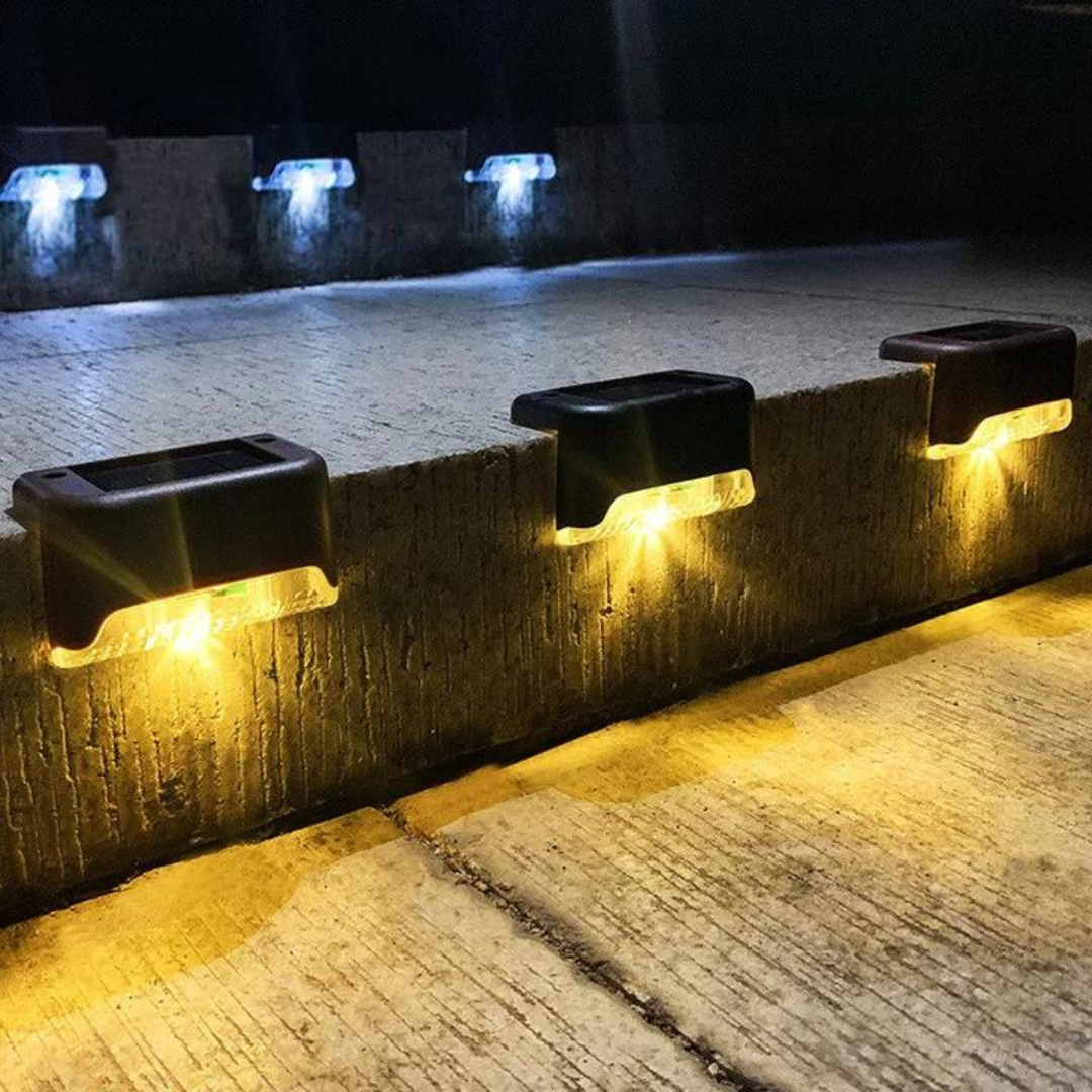 Solar Lights Outdoor - Weatherproof LED Wall Lamp for Driveways & Pathways-4
