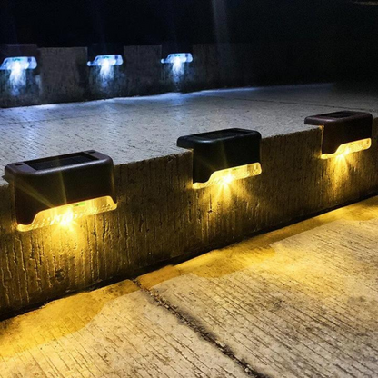 Solar Lights Outdoor - Weatherproof LED Wall Lamp for Driveways & Pathways-4