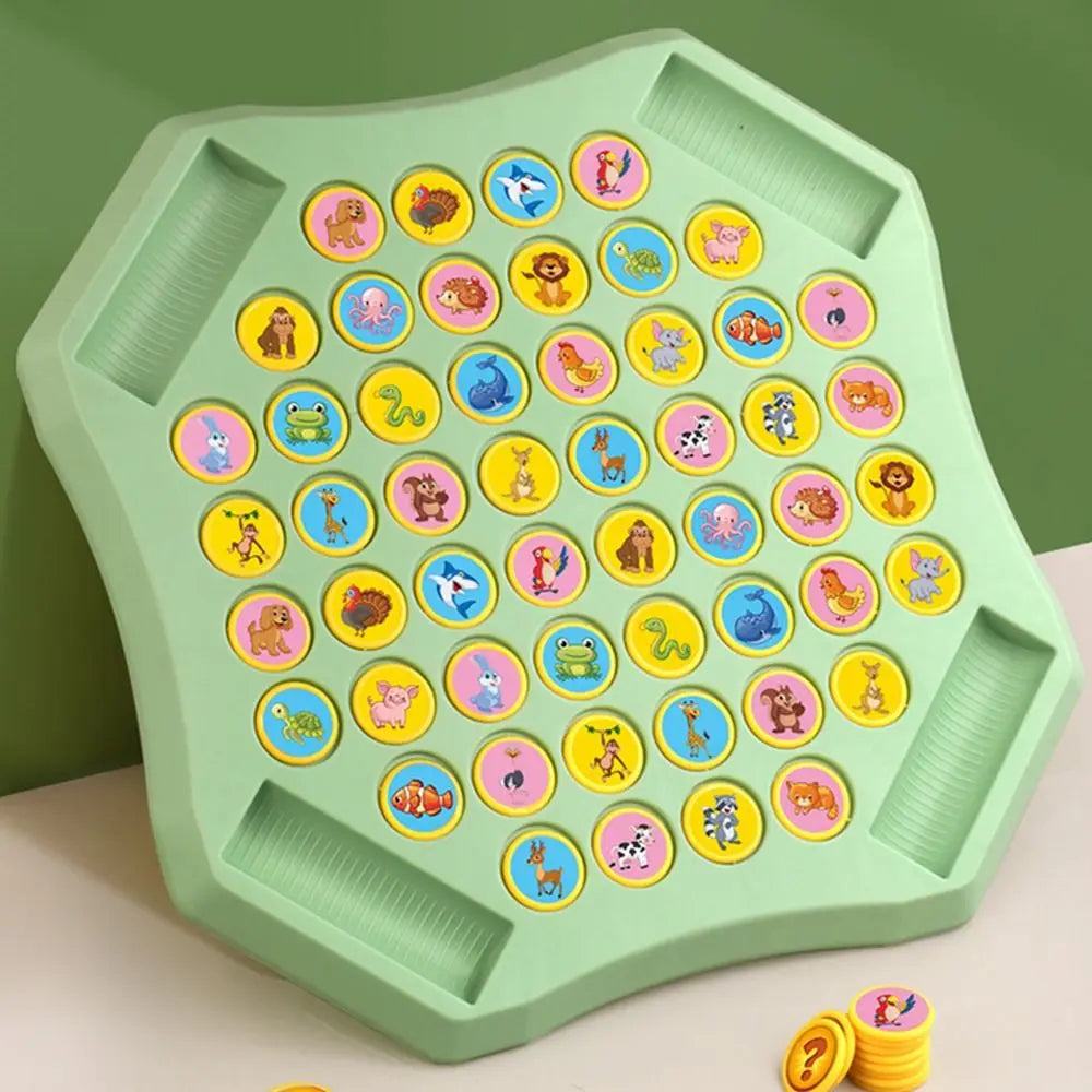 Fun Animal Token Memory Match Game