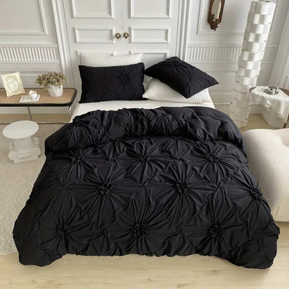 Soft Microfibre Bedding Quilt Cover Set